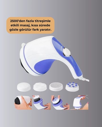 Taşınabilir Elektrikli Masaj Cihazı – Selülit Ve Yağ Karşıtı