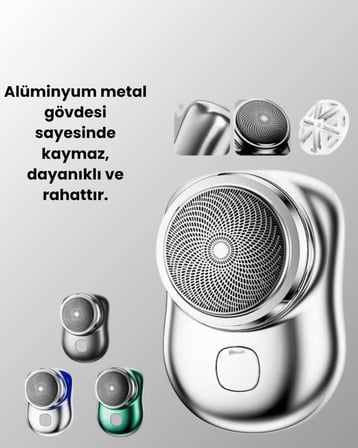 Komple Vücut İçin Taşınabilir Elektrikli Tıraş Cihazı