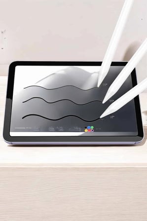 Tablet Kalemi İos Android Windows Uyumlu Yedek Uçlu Universal Çizim Kalemi