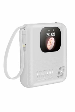 Akıllı Powerbank 10.000 Mah 4 Çıkışlı Taşınabilir Dijital Göstergeli