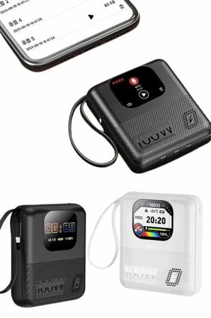Akıllı Powerbank 10.000 Mah 4 Çıkışlı Taşınabilir Dijital Göstergeli