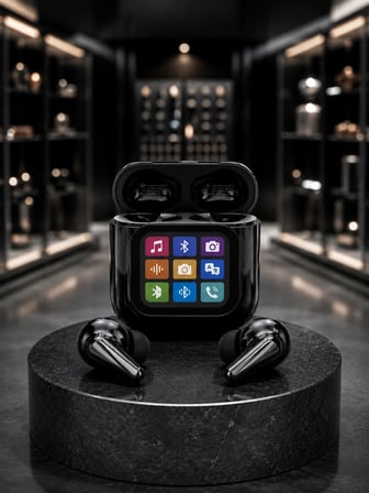 Aı Bluetooth Kulaklık Akıllı Dokunmatik Kontrol Özellikli