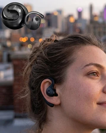 Hifi Ses Kablosuz Kulaklık Dokunmatik Kontrol Bluetooth Kulaklık