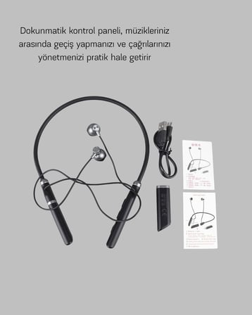 Bluetooth 5.0 Anc Kulaklık – Dokunmatik Kontrol, Kristal Netliğinde Mikrofonlu