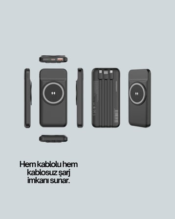 Akıllı Koruma Sistemli Powerbank – Hızlı, Güvenli Ve Modern