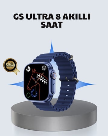 Akıllı Saat Ultra  2.05 Ips Ekran Bluetooth Aramalı Spor Modlu
