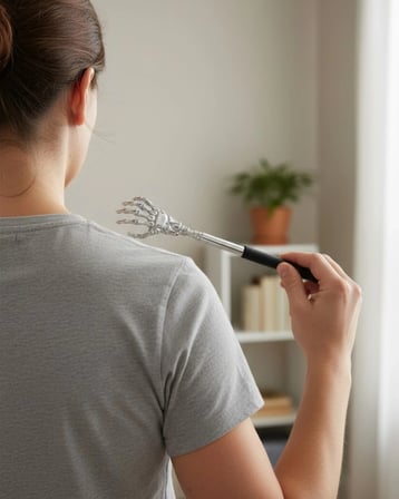 Ayarlanabilir Sırt Kaşıma Atı Dayanıklı Metal Ve Eğlenceli Figürlü