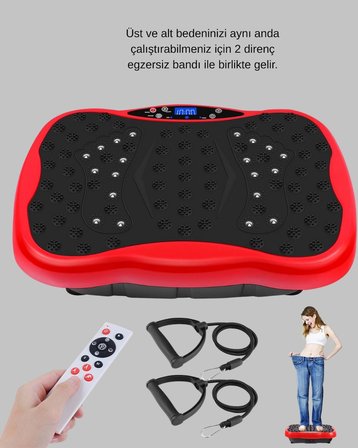Evde Fitness İçin Titreşimli Plate Spor Platformu