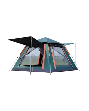 Büyük Boy Kamp Çadırı Güneşlikli 4 5 Kişilik Taşınabilir Outdoor Çadır