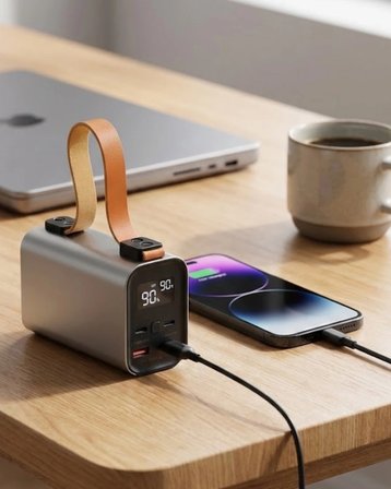 50000mah Yüksek Kapasiteli Power Bank Çoklu Çıkışlı Fast Charge