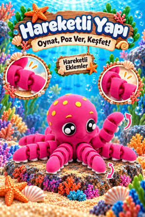 Tigglo Okyanus Hayvanları 10'lu Hareketli Mini Figür Oyuncak Seti