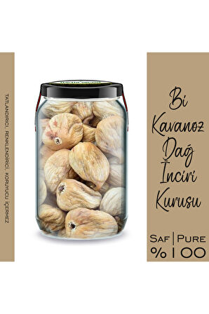 Dağ İnciri Kurusu Bi Kavanoz 660 CC. Cam Kavanozda 1. Kalite Taze Kuru İncir Dağ İnciri