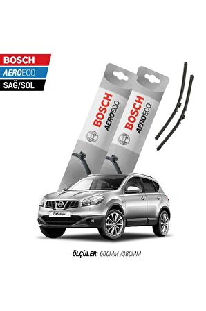 Nissan Qashqai 2011 Model Bosch Aeroeco Muz Silecek Takımı