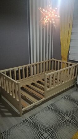 Baby Kinder Roofless Montessori Bebek ve Çocuk Karyolası