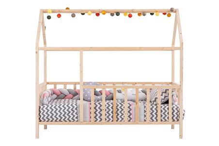 Baby Kinder Crystal Montessori Doğal Bebek ve Çocuk Karyolası