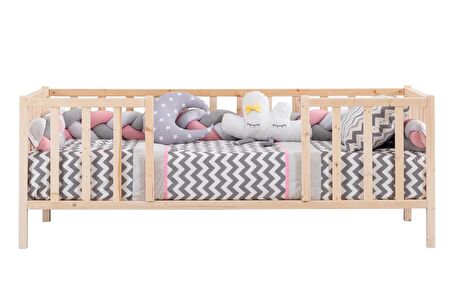 Baby Kinder Sunrise Montessori Doğal Bebek ve Çocuk Karyolası