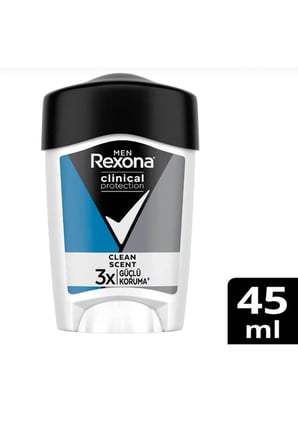 Men Clinical Protection Erkek Stick Deodorant Clean Scent Güçlü Koruma 45ml