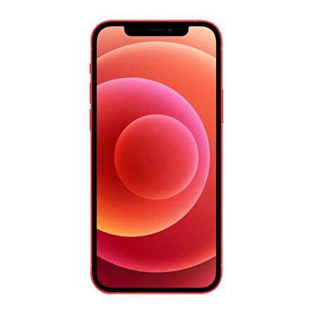 Apple iPhone 12 Red 64GB Yenilenmiş B Kalite (12 Ay Garantili)