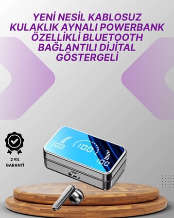 S20 Kablosuz Kulaklık – 360° Surround Stereo Ses Sistemi ile Derin Ses Deneyimi