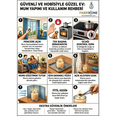 4'lü Set Premium Parafin Soya Wax Toz Mum Boyası Hobi Seti - 5 cc (Sarı, Siyah, Yeşil, Kahverengi) BKFAB4SRSYKH5G