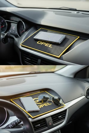 Opel Vectra B Kasa Torpido Halısı & Kaydırmaz Ped & Oto Ayna Askısı & Anahtarlık & Tampon Çeki İpi