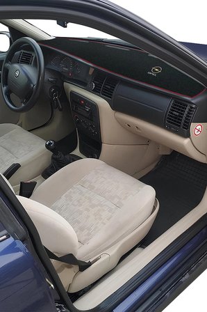 Opel Vectra B Uyumlu Torpido Kaplama Halısı & Oto Ayna Askısı & Kaydırmaz Ped & Araç Dış Aksesuar Seti