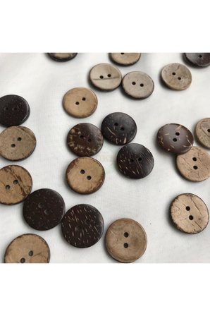32 Boy Hakiki Coconut Düğme ( 20 Adet )