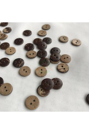 18 Boy Hakiki Coconut Düğme ( 50 Adet )