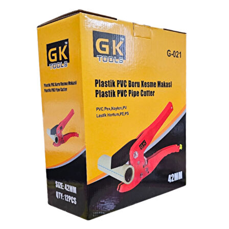 GK TOOLS PPRC, PVC BORU KESME MAKASI