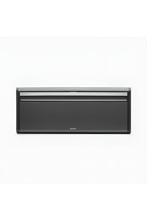 Brabantia Ekmek Kutusu Confıdent Grey Köşeli Çelik Ekmek Sepeti