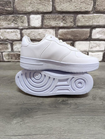 Unisex Günlük Ortopedik Esnek Taban Bağcıklı Spor Ayakkabı Ergonomik Rahat Nefes Alabilen