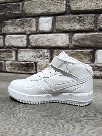Yarım Bilek Boğazlı Basket Günlük Rahat Spor Ayakkabı Sneaker