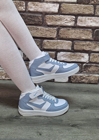 Yarım Bilek Boğazlı Basket Günlük Rahat Spor Ayakkabı Sneaker