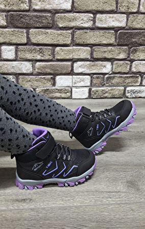 Rahat Konforlu Taban Outdoor Spor  Cırtlı Çocuk  Botu
