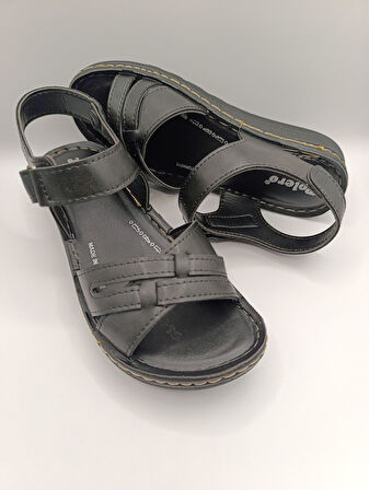 Günlük Kadın Cırt Bantlı Sandalet Yumuşak Rahat 