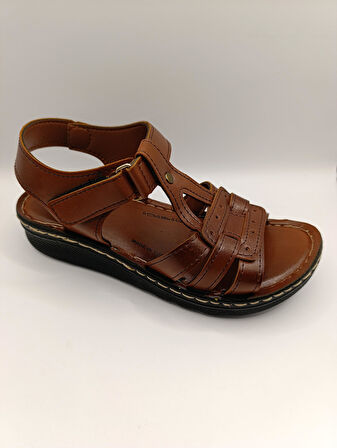 Günlük Kadın Cırt Bantlı Sandalet Yumuşak Rahat 