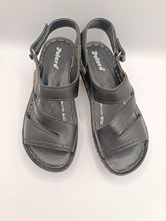 Günlük Kadın Cırt Bantlı Sandalet Yumuşak Rahat 