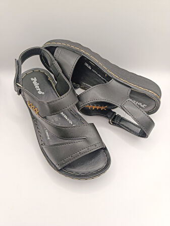 Günlük Kadın Cırt Bantlı Sandalet Yumuşak Rahat 