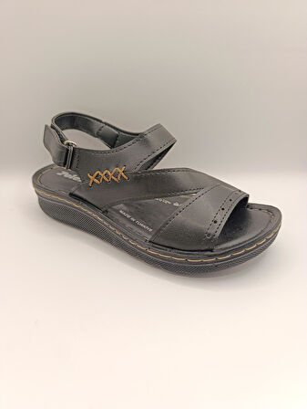 Günlük Kadın Cırt Bantlı Sandalet Yumuşak Rahat 