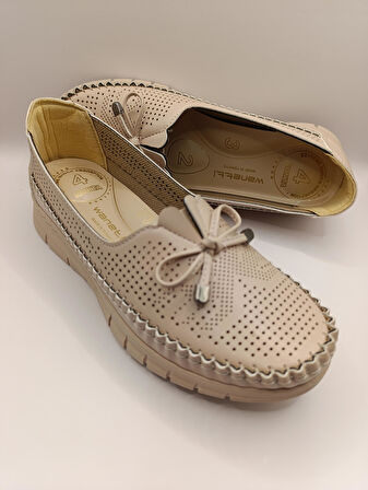 Ortopedik Taban Günlük Kadın Babet Ayakkabı