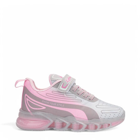 Çocuk Günlük Su İtici Şeffaf Taban Sneaker Spor Ayakkabı Okul Ayakkabısı
