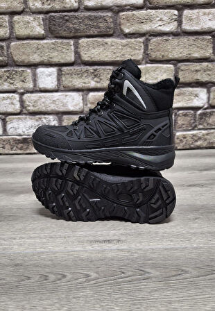 Rahat Bağcıklı Su Geçirmez Watertight  İçi Kürklü Outdoor Spor Bot