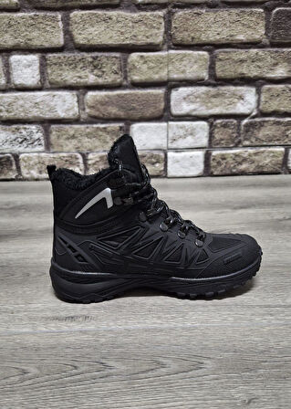 Rahat Bağcıklı Su Geçirmez Watertight  İçi Kürklü Outdoor Spor Bot