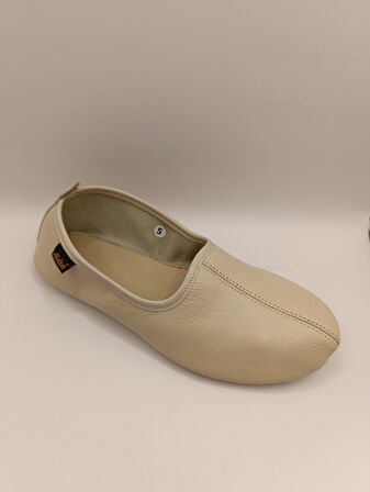 %100 Deri Hac Umre Tavaf Patiği Ve Ev Ayakkabısı Terletmez