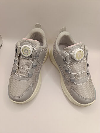 Çocuk Su İtici Kumaş Akıllı Bağcıklı Spor Ayakkabı Sneaker