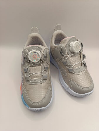 Çocuk Su İtici Kumaş Akıllı Bağcıklı Spor Ayakkabı Sneaker