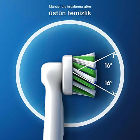 Oral-B Cross Action Cleanmaximizer Teknolojili Diş Fırçası Yedek Başlığı 8'li