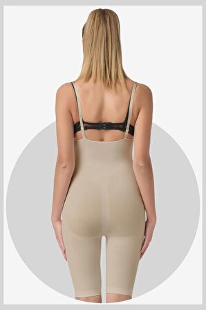 Kadın Göğüs Altı Tam Boy Ten Korse 9t20