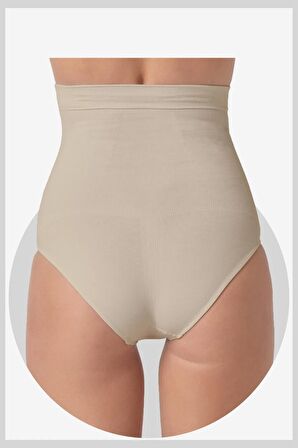 Yüksek Bel Ten Slip Korse 9t03