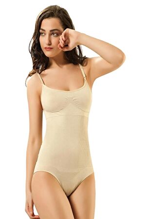 Dikişsiz Seamless Çıtçıtlı Badi Korse St755